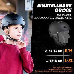 Шлем Apollo Skate, детский, регулируемый, для скейтборда, самоката, BMX, с регулировочным колесом, различных размеров и цветов synthetic.ua - Фото 1