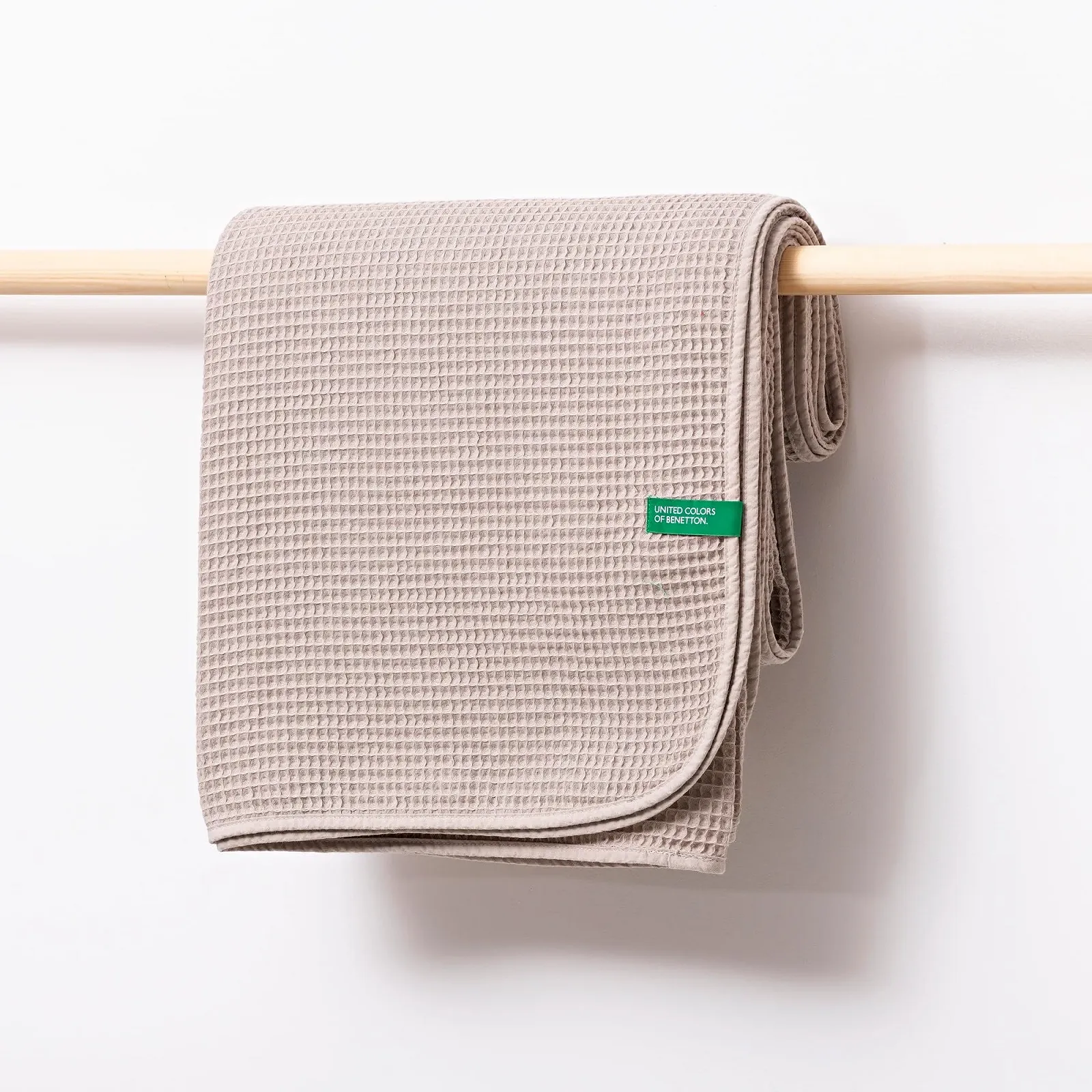 Покривало United Colors of Benetton 140 x 190 см, 200 г/м

, 100% бавовна, бежева, фото №8