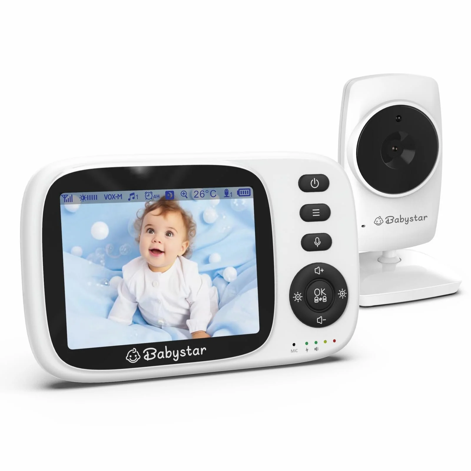Видеоняня Babystar 3.2" 2100 mAh ECO Night Vision, фото №1 Видеоняня Babystar 3.2" 2100 mAh ECO Night Vision, фото №1