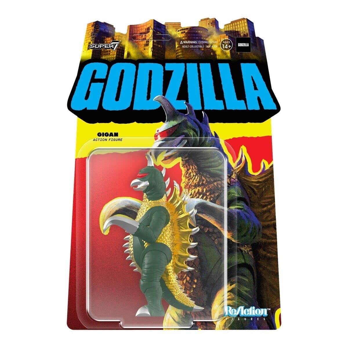 Фігурка Super7 Toho Monsters Wave 2: Gigan Reaction, фото №1