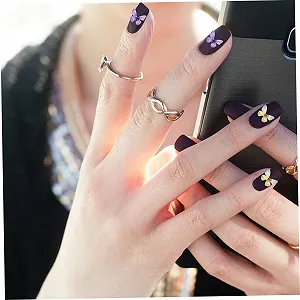 Стразы для ногтей Wooneky Бабочки Разные дизайны synthetic.ua - Фото 1