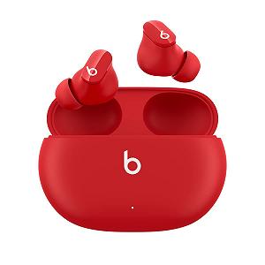 Навушники Beats Studio Buds - Повністю бездротові Bluetooth з шумопоглинанням вкладиші - Потовідштовхувальні, сумісні з Apple та Android, Class 1 Bluetooth, вбудований мікрофон - Beats червоні - Фото 1