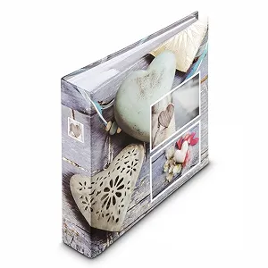 Фотоальбом Hama Вставной альбом для фотографий 10 x 15 cm, 100 страниц, 22.5 x 22 cm Разноцветный synthetic.ua - Фото 1