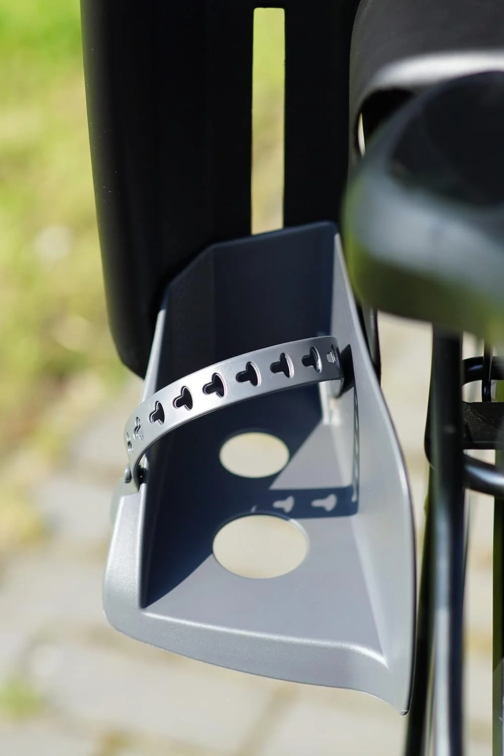 Дитяче велосипедне крісло Bilby RS Чорний, фото №3 Дитяче велосипедне крісло Bilby RS Чорний, фото №3