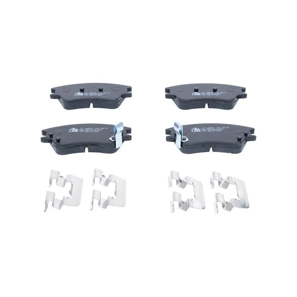 Комплект гальмівних колодок, дискове гальмо ATE 13.0460-5829.2 для HYUNDAI KIA Передня вісь, фото №1