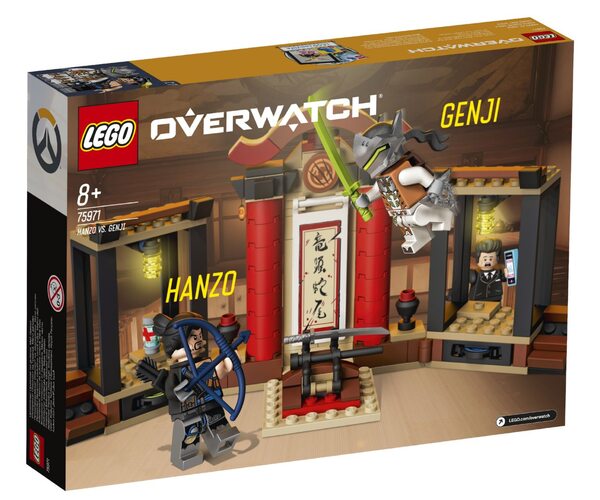 Конструктор LEGO Overwatch Хензо против Гэндзи 75971, фото №8