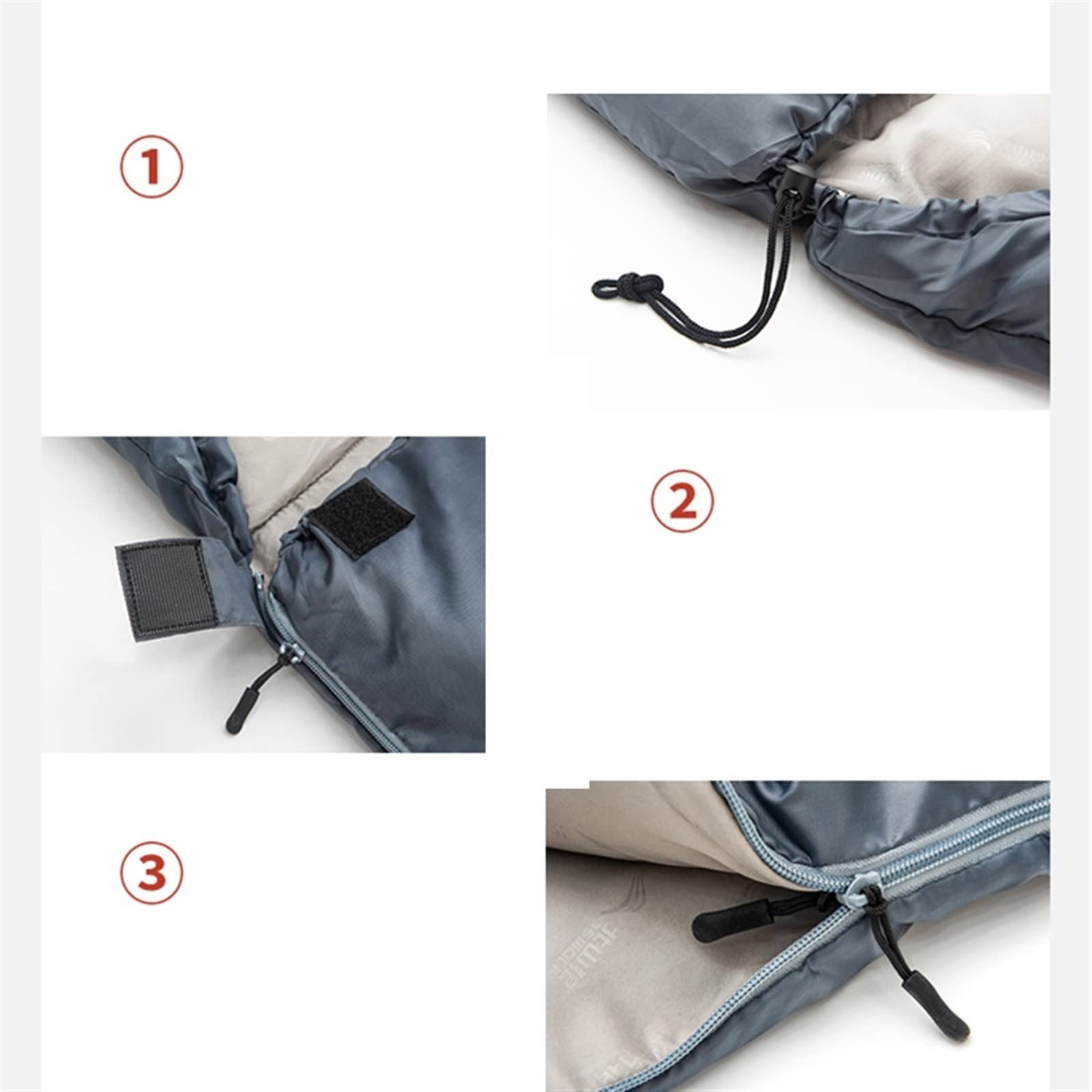 Спальний мішок MYVVKIA Widen Ultraleicht Baumwolle Winter Leichte wasserdichte Outdoor Camping, фото №3