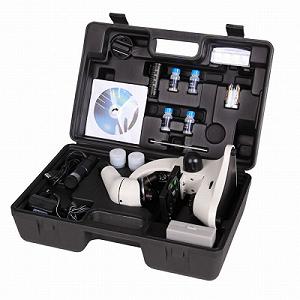 Микроскоп Opto-Edu школьный монокулярный в кейсе 20x-1280x (A11.1545-E) synthetic.ua - Фото 1