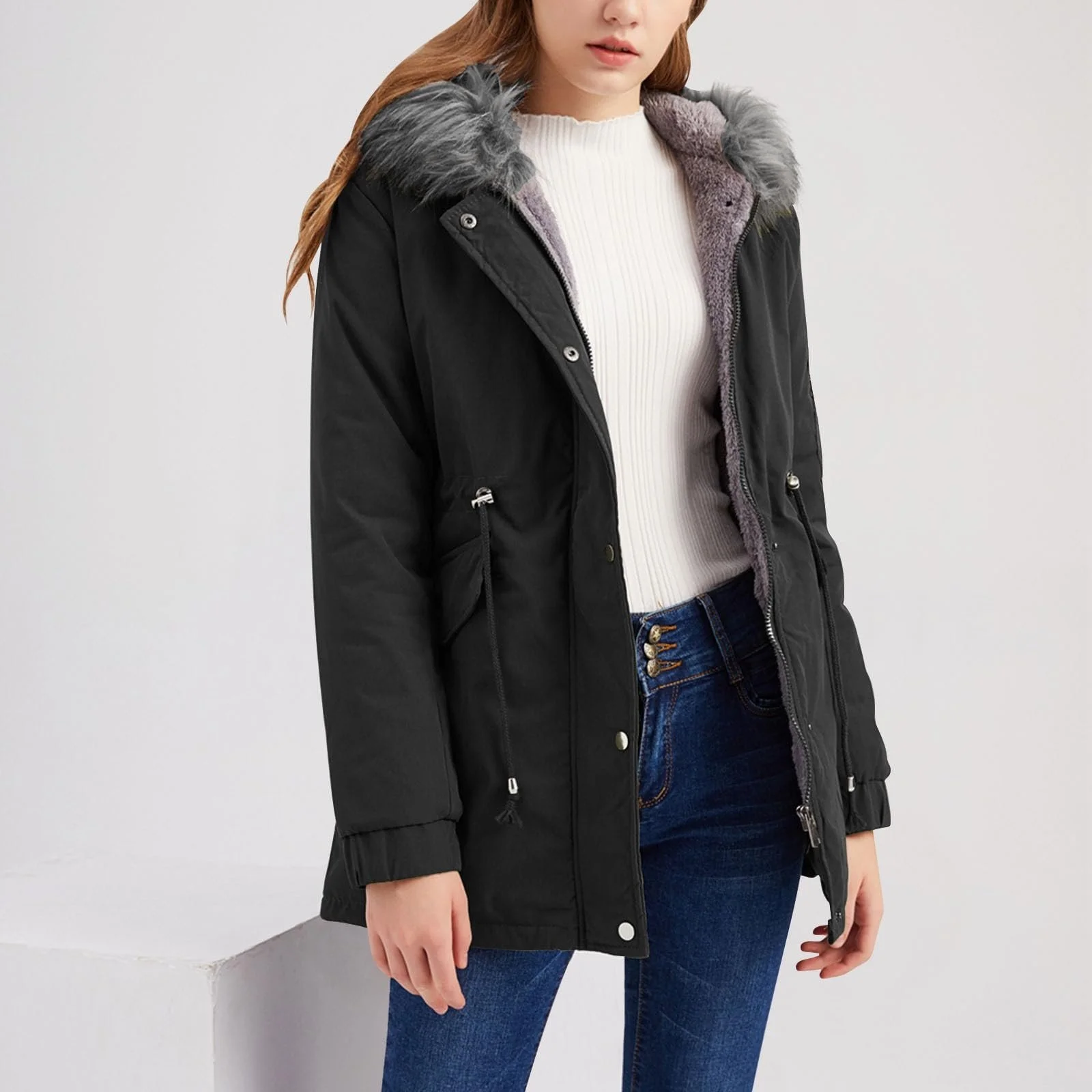 Зимнее пальто Yowablo, фото №3