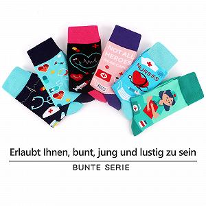 Носки WeciBor Женские Забавные Цветные Спортивные Носки Хлопковые Короткие synthetic.ua - Фото 1