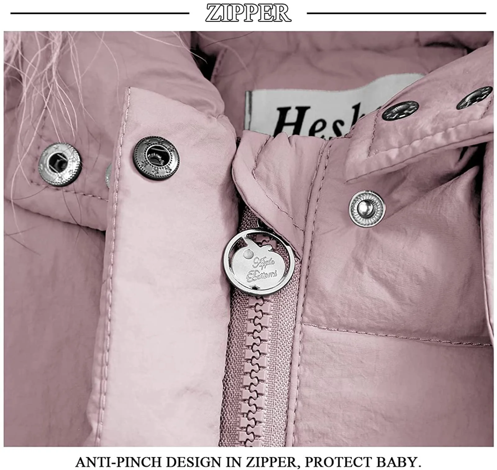 Зимняя куртка для девочек, пуховик, повседневная куртка, куртка Soft Shell, милая зимняя куртка, детская куртка-бомбер с лацканами, зимняя лыжная куртка, пуховик для улицы, фото №3