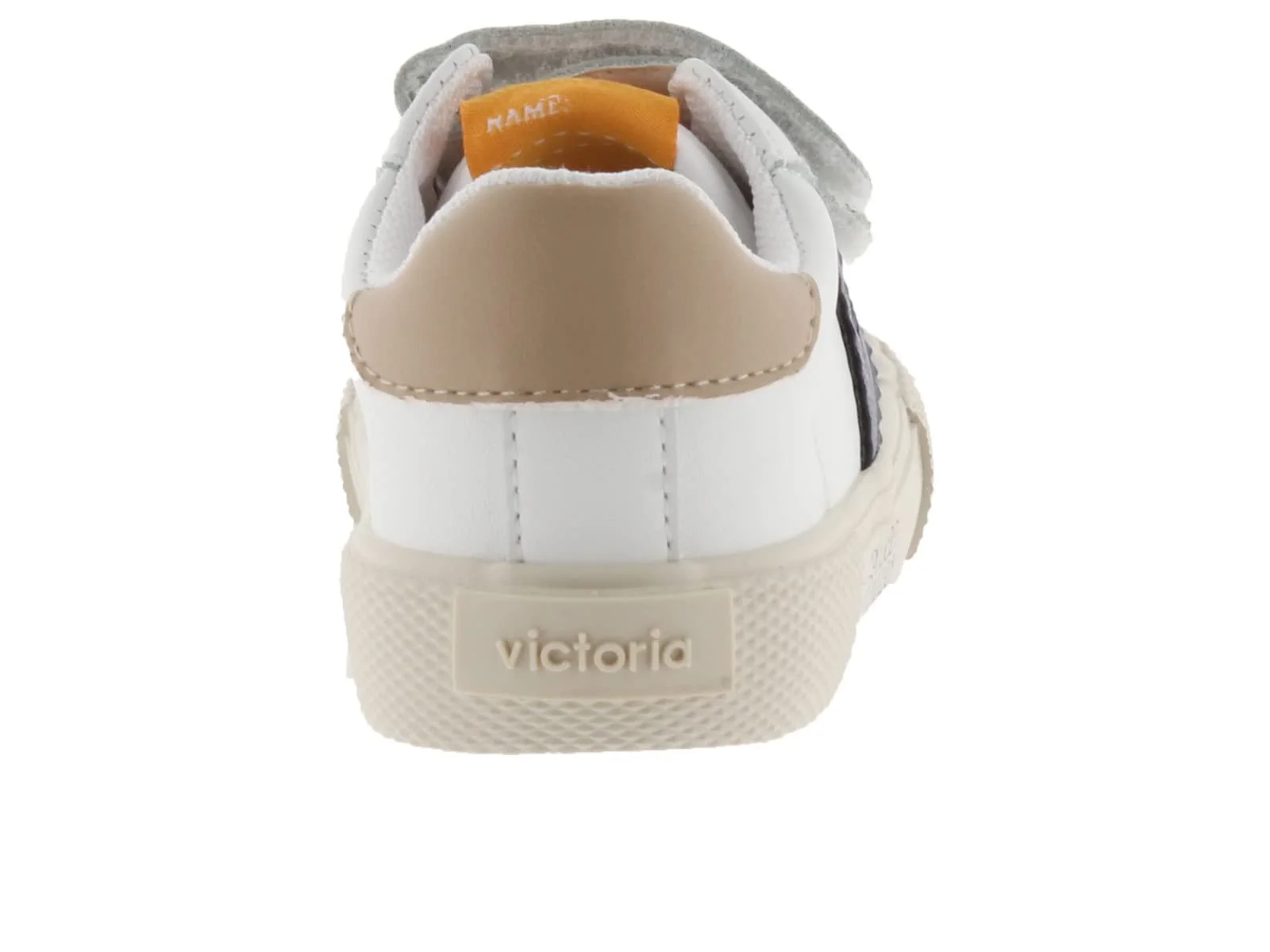 Кеди Victoria Tribu Шкіряний вигляд та застібка-липучка та контраст, фото №3