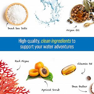 Гель для душу TRIHARD Elite Rejuvenation для видалення хлору та солоної води зволожувальний synthetic.ua - Фото 1