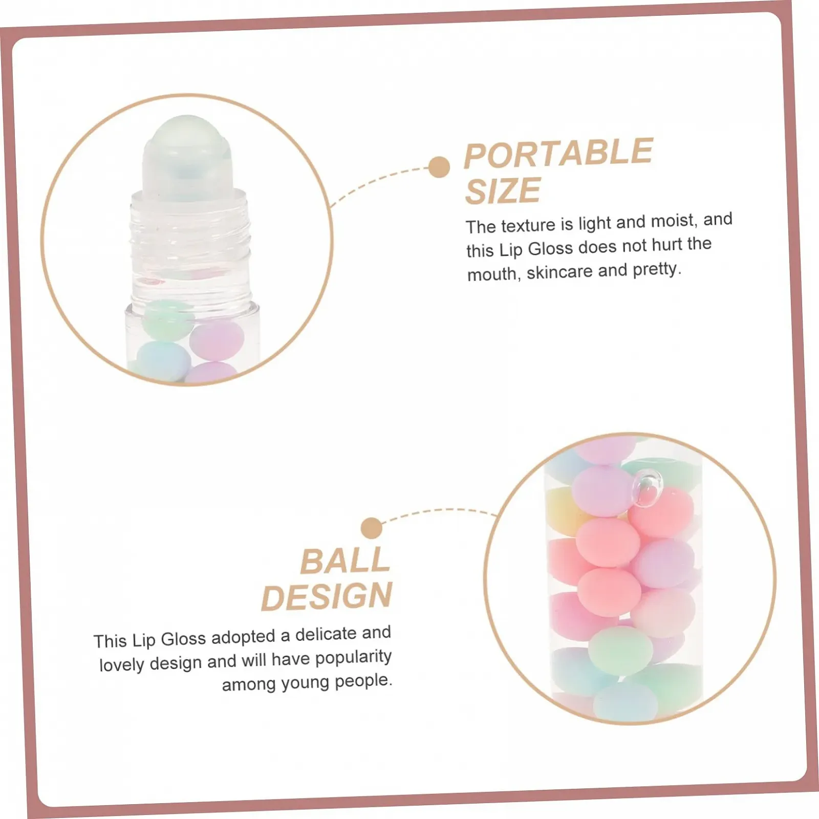 Блиск для губ Healeved Кульковий 12 шт. Кольоровий Збільшуюча сироватка для губ, фото №4 Блиск для губ Healeved Кульковий 12 шт. Кольоровий Збільшуюча сироватка для губ, фото №4