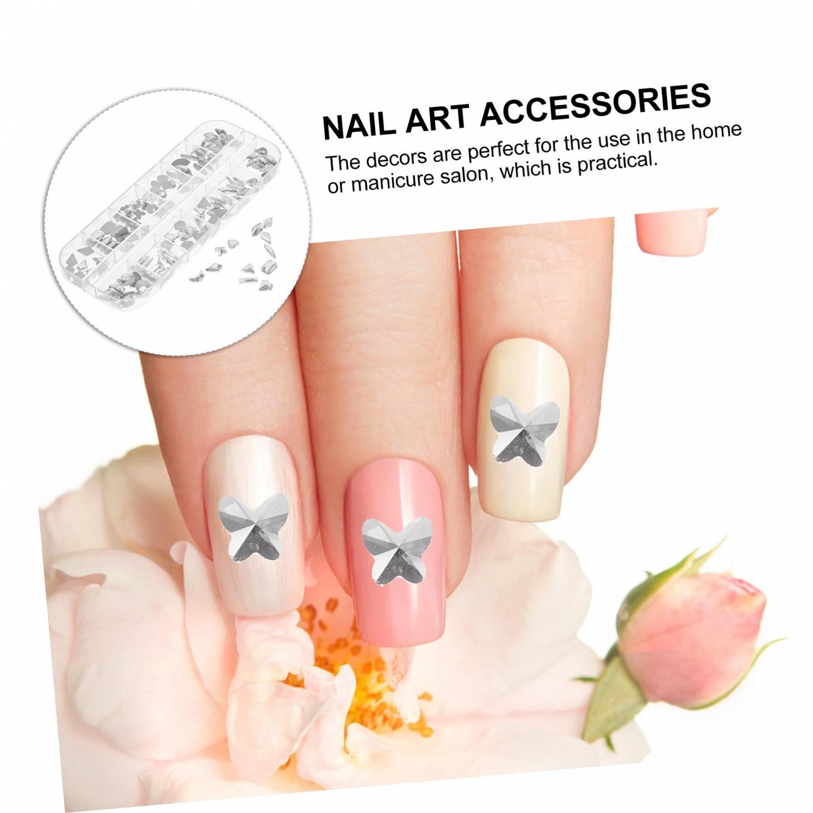 Стразы COHEALI для ногтей, крупные кристаллы, стеклянные стразы для DIY дизайна ногтей и рукоделия, фото №4