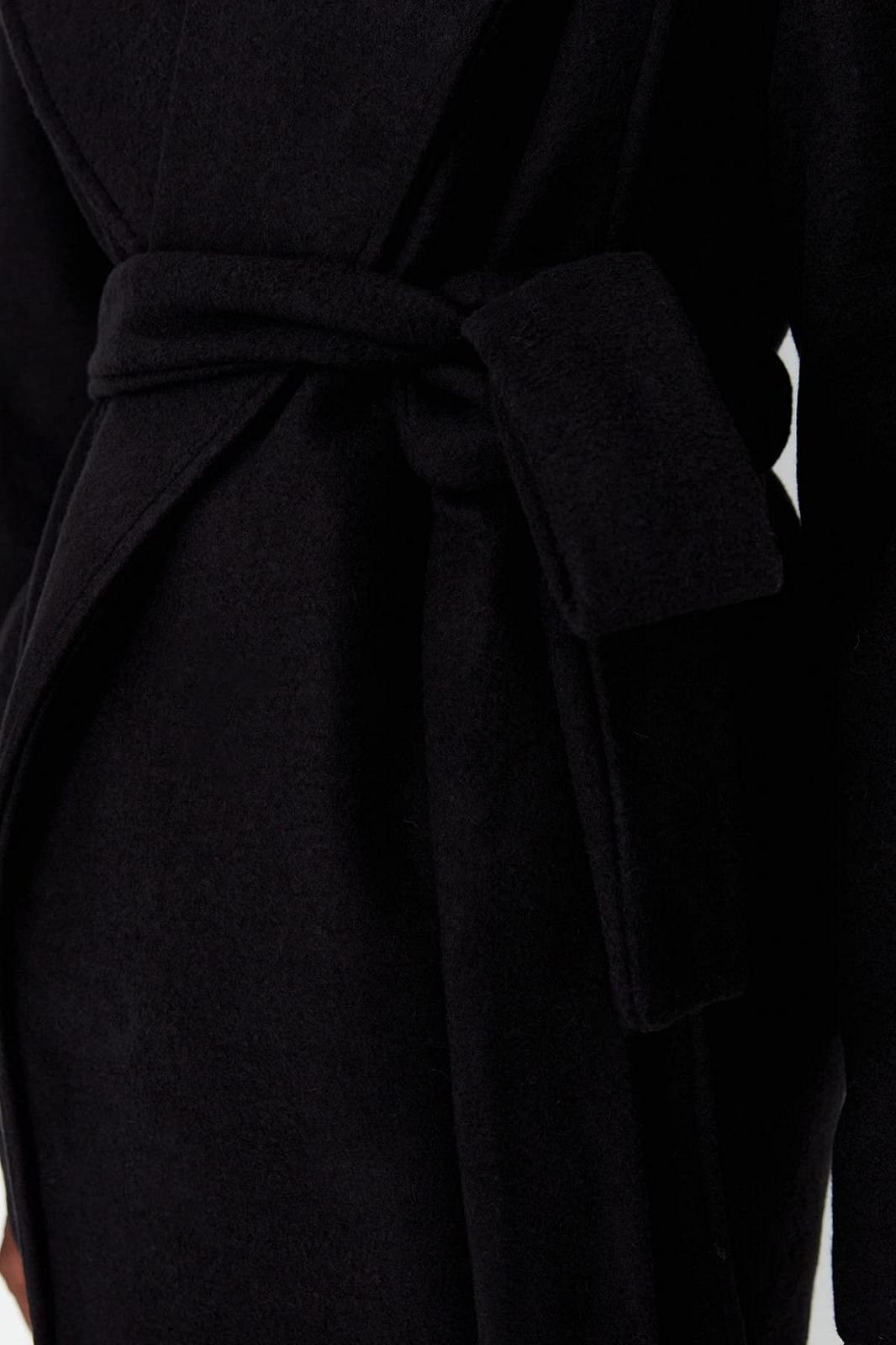 Пальто TRENDYOL Basic Однотонний, фото №4 Пальто TRENDYOL Basic Однотонний, фото №4