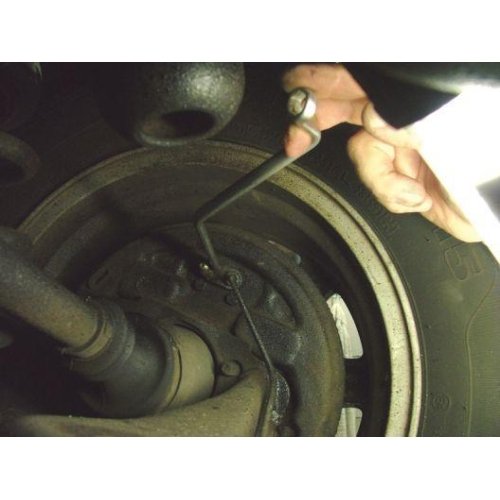 Подвійний накидний ключ KS TOOLS 518.0309 для прокачних штуцерів/клапанів, фото №3