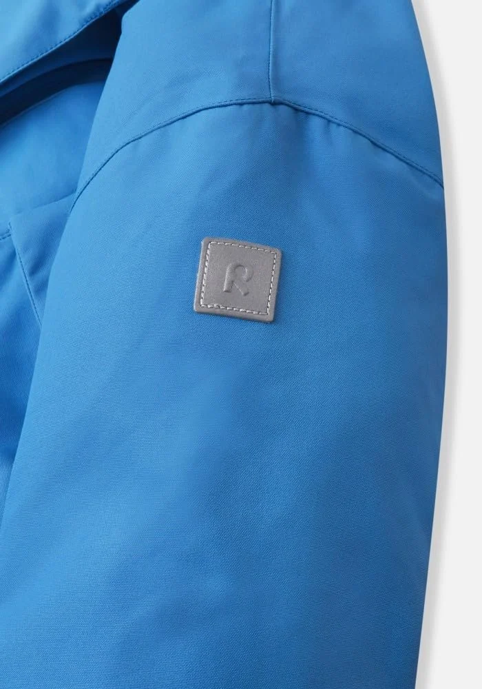 Зимняя детская куртка с капюшоном Reima Reimatec Luja (5100267B-6390) Водонепроницаемая Синяя Ветронепроницаемая с карманами Теплая Удобная, фото №4