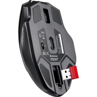 Мышка Defender Knight GM-885 Wireless Black (52885), фото №9 Мышка Defender Knight GM-885 Wireless Black (52885), фото №9