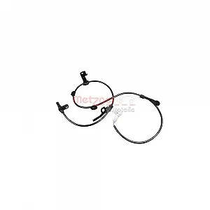 Датчик частоти обертання колеса METZGER 09001283 для TOYOTA, передня вісь зліва - Фото 1