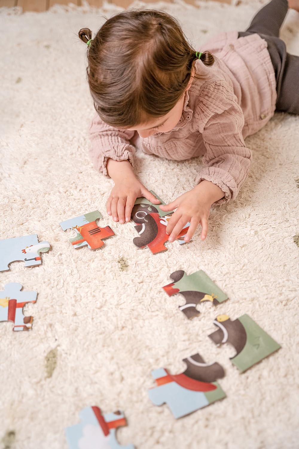 Пазл Little Dutch Little Farm 7153 4-в-1, фото №5