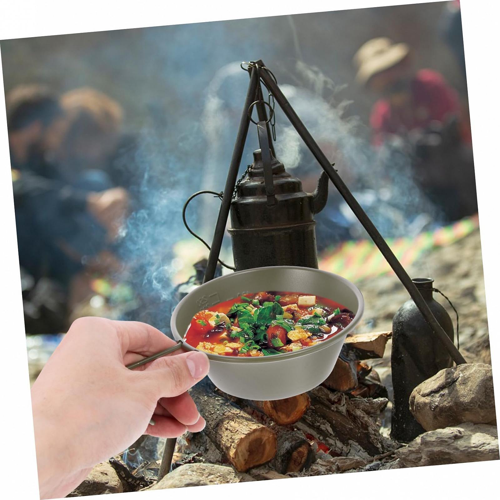 Миска TOGEVAL из нержавеющей стали с ручкой, фото №3