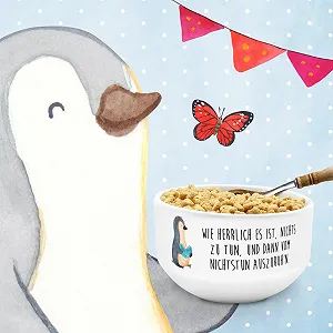 Миска для завтрака Mr. & Mrs. Panda Penguin Book synthetic.ua - Фото 1