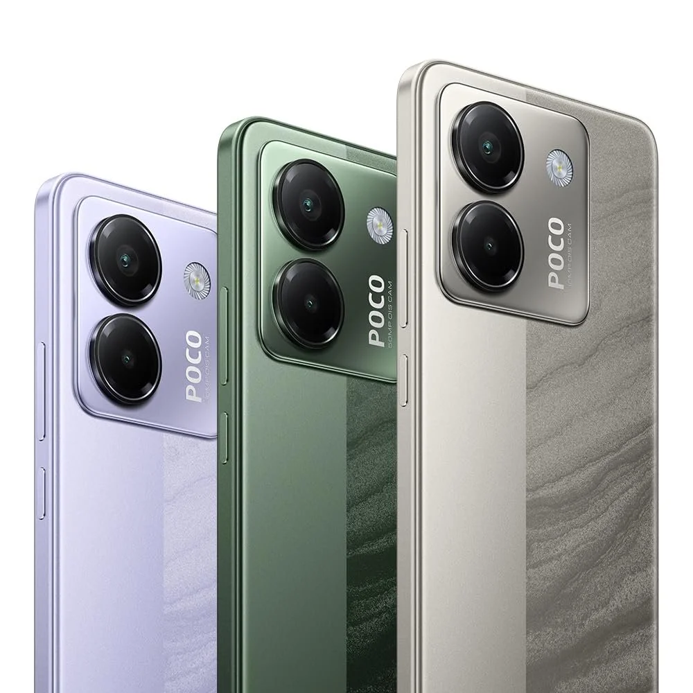 Смартфон XIAOMI Poco M7 Pro 5G, 8+256GB, Сріблястий, Чітка камера Sony 50 Мп з OIS, Акумулятор 5110 мАг, TurboCharge 45 Вт, AMOLED-дисплей 120 Гц, фото №3