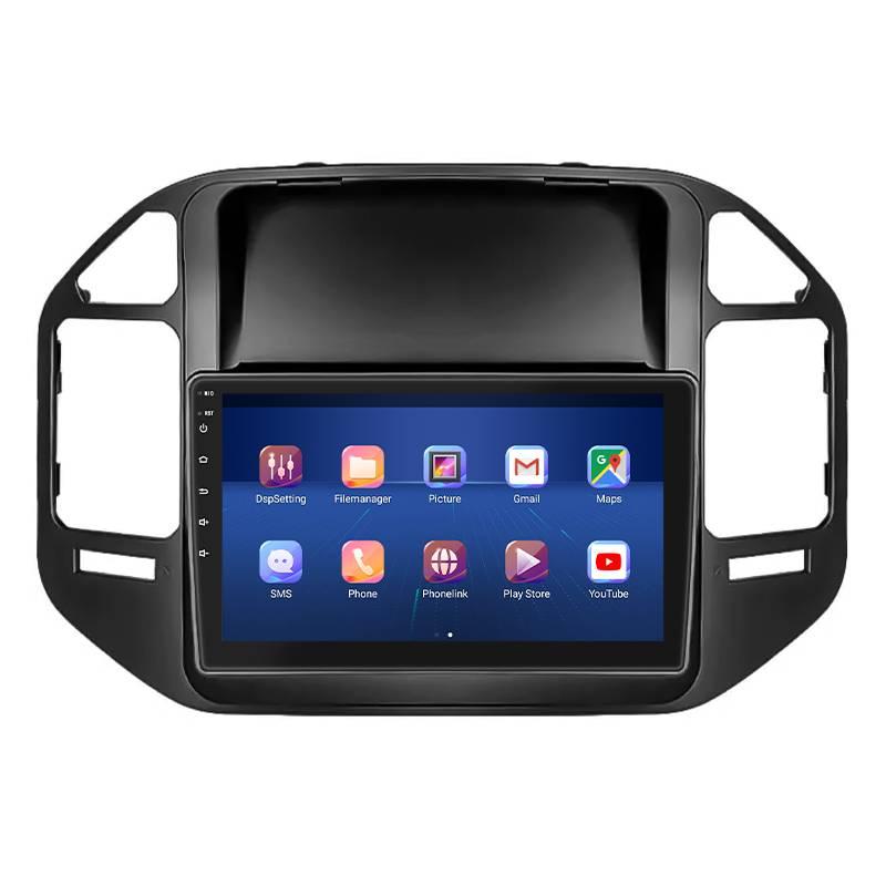 Штатная магнитола Lesko 9 Mitsubishi Pajero III Рестайлинг 2002-2006 2/32Gb/ 4G Wi-Fi Premium (9568-39537), фото №2
