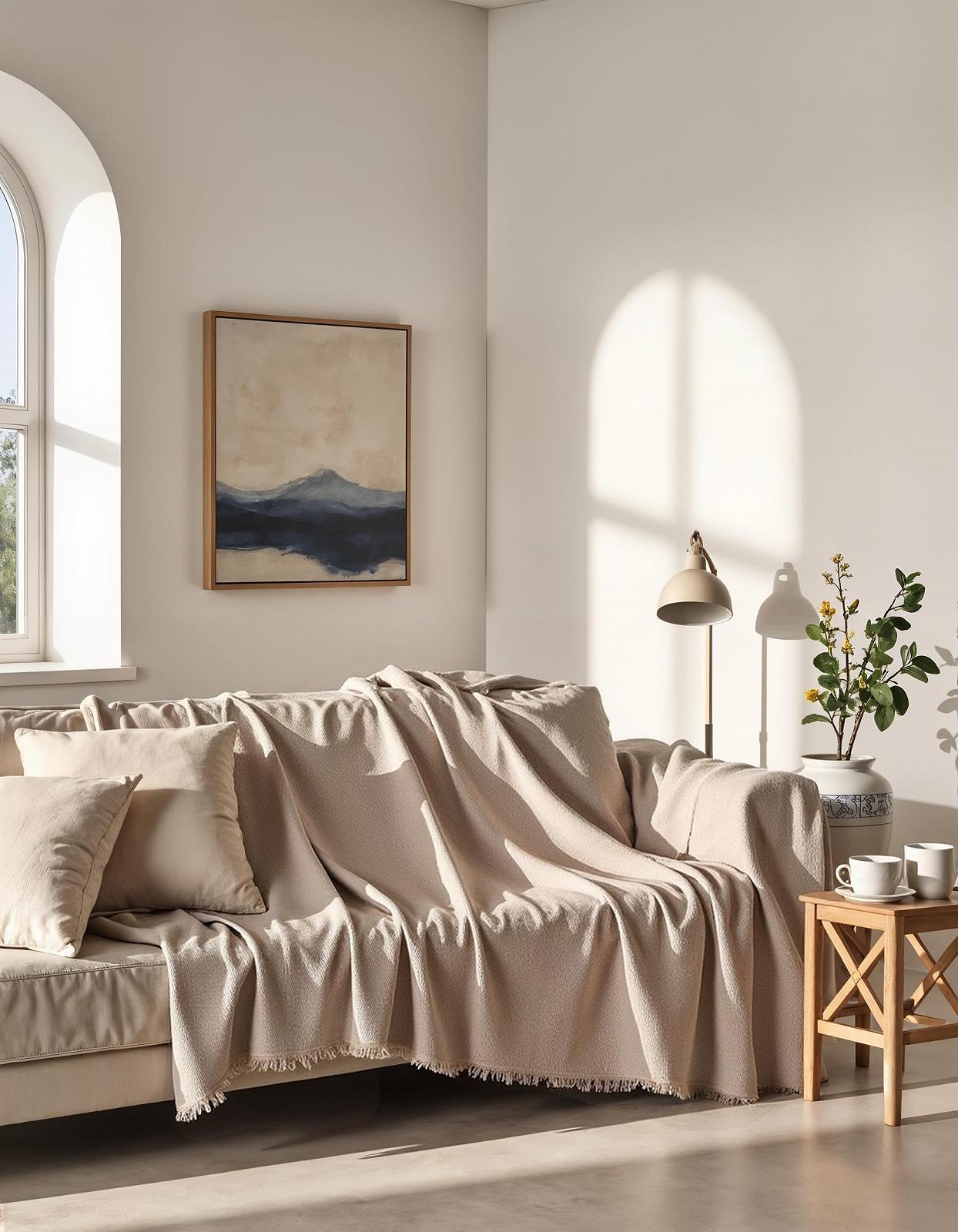 Покривало BOHORIA Sera, 100% перероблена бавовна, фото №3