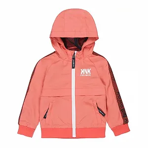 Куртка Koko Noko Літня Помаранчево-червона з капюшоном для хлопчика - Фото 1