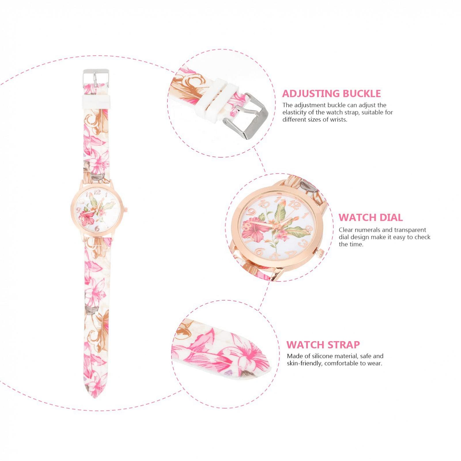 Цифровий годинник LIFKOME Спортивний годинник для жінок з тканини, фото №5