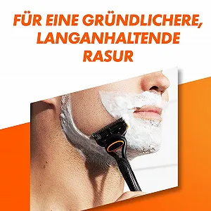 Подарочный набор для бритья мужской Gillette Fusion5 Бритва + 1 сменная кассета + Гель для бритья Fusion Ultra Sensitive 200 мл synthetic.ua - Фото 1