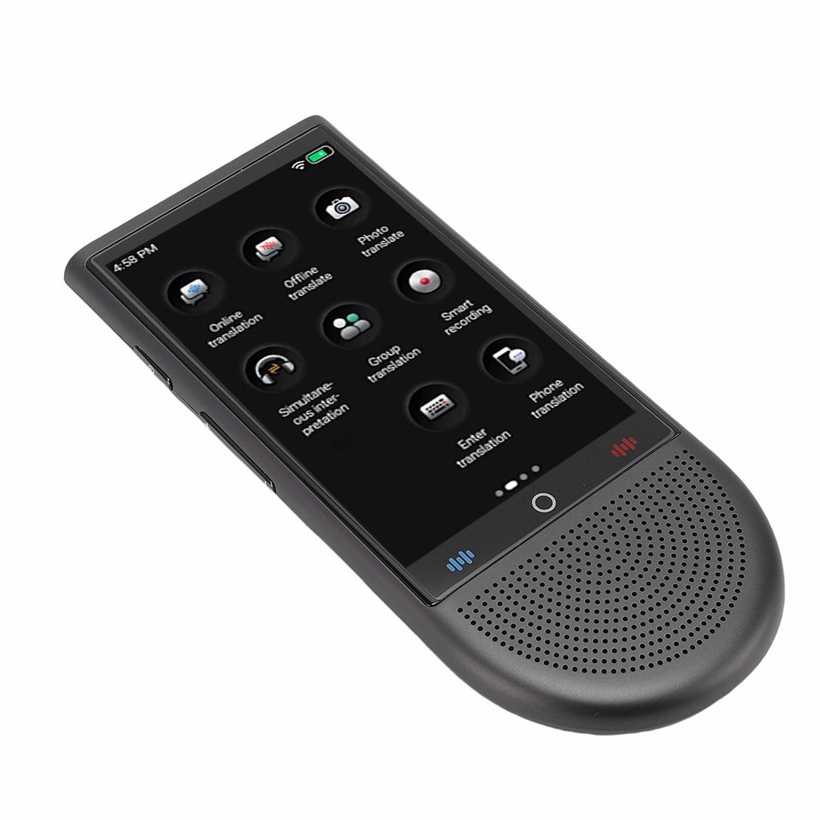 Переводчик языка Sorandy, 1 ГБ + 16 ГБ, 138 языков, оффлайн/онлайн перевод фото языка, устройство для перевода в реальном времени с 4-дюймовым сенсорным экраном, для путешествий, бизнеса, фото №9