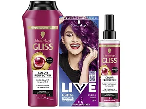 Напівперманентна Фарба для Волосся Schwarzkopf LIVE Ultra Brights 094 Purple Punk (142 мл) - Фото 1