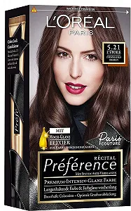 Фарба для волосся Loreal Recital Preference 5.21 Letoile Intense Cool Light Brown 180 мл - Фото 1