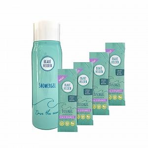 Купити Гель для душу Blaue Helden Fig & Bergamot Стартовий набір + 4 пакетики порошку - Фото 1 Гель для душу Blaue Helden Fig & Bergamot Стартовий набір + 4 пакетики порошку - Фото 1