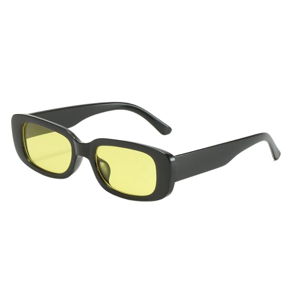 Солнцезащитные очки прямоугольные Pesoncarl винтаж ретро 70-х для мужчин, фото №1