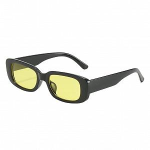 Сонцезахисні окуляри прямокутні Pesoncarl вінтаж ретро 70-х для чоловіків - Фото 1