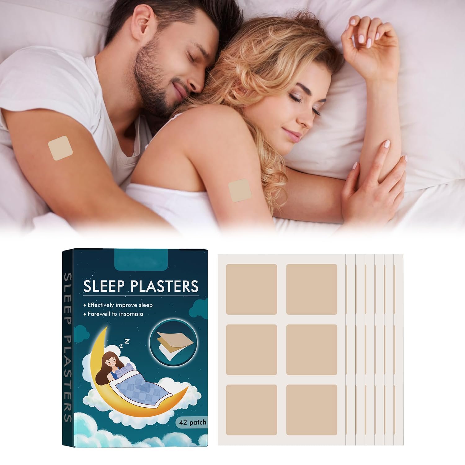 Пластыри для сна (42 шт.), фото №1