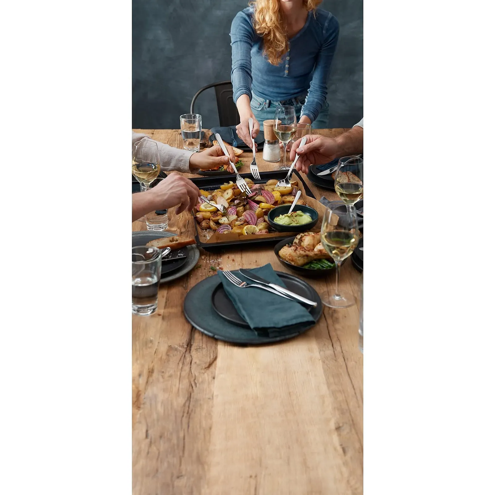 Ложка для Сервірування WMF Kult Cromargan Protect Нержавіюча Сталь Полірована Надзвичайно Стійка до Подряпин, фото №2