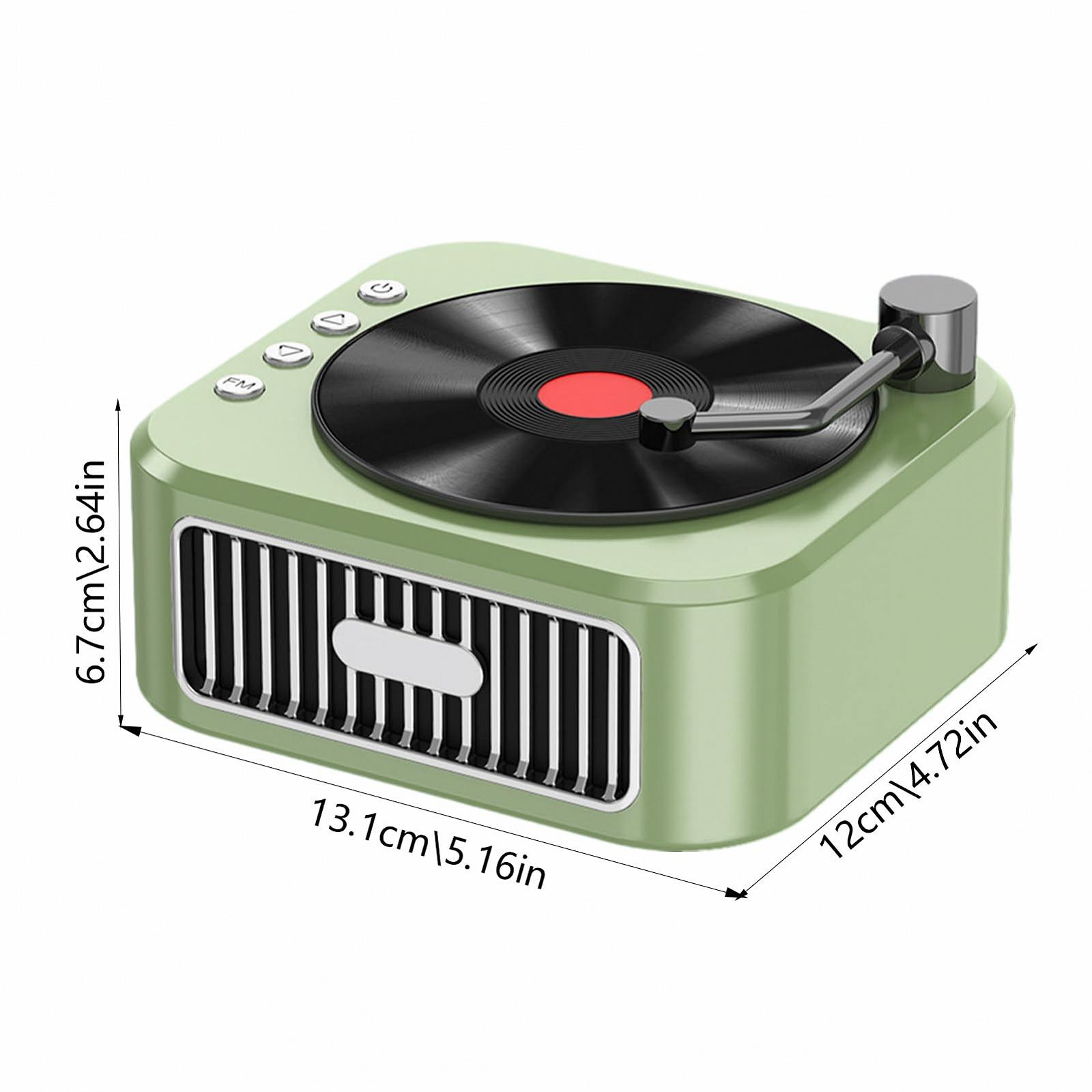Портативна колонка Maciun Wireless Turntable Високої Ємності 800 мАг Карманний Розмір, фото №4
