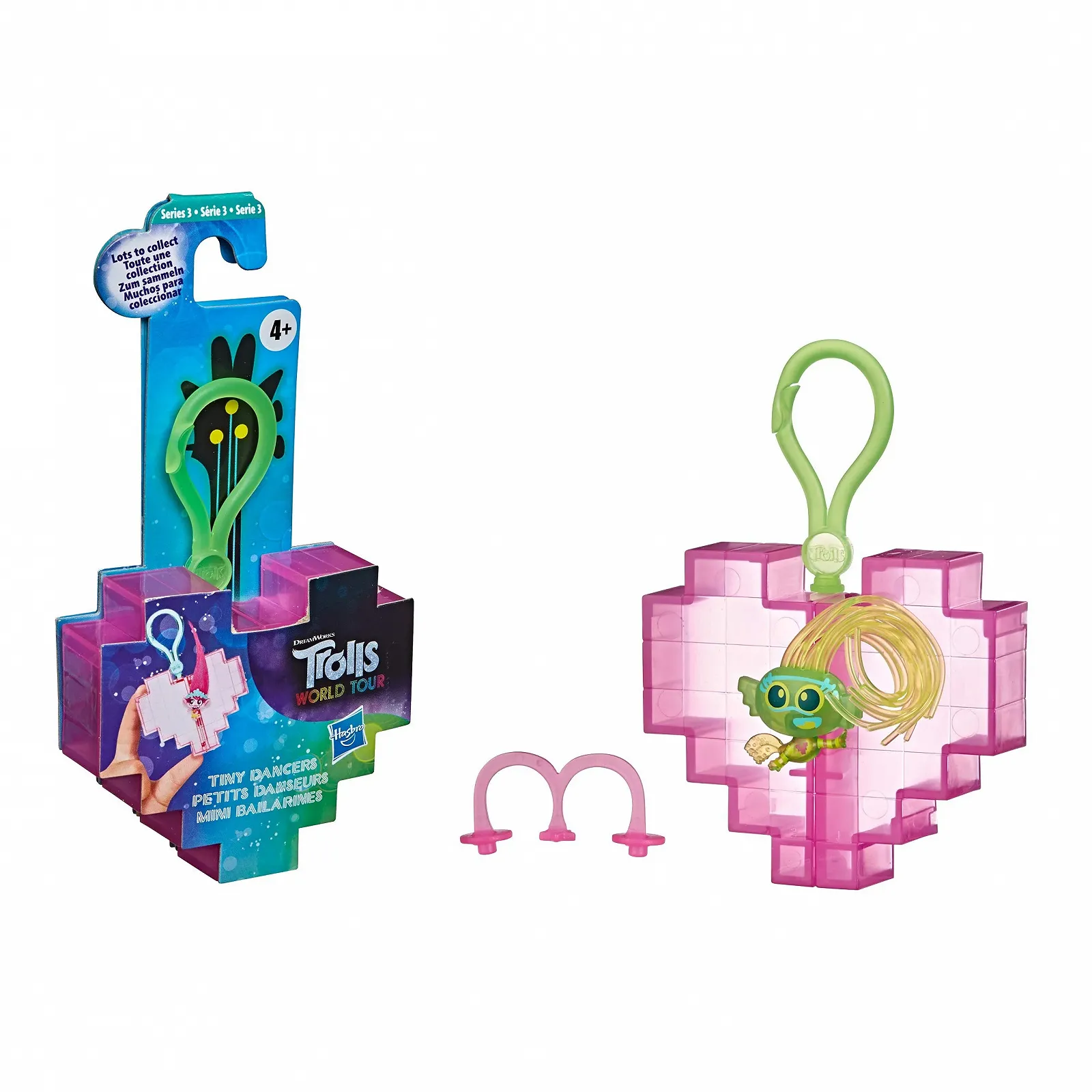 Куклы DREAMWORKS TROLLS World Tour Tiny Dancers Surprise Серия 2 набор кукол, клипсы, кольца и очки с 4 лет, фото №6