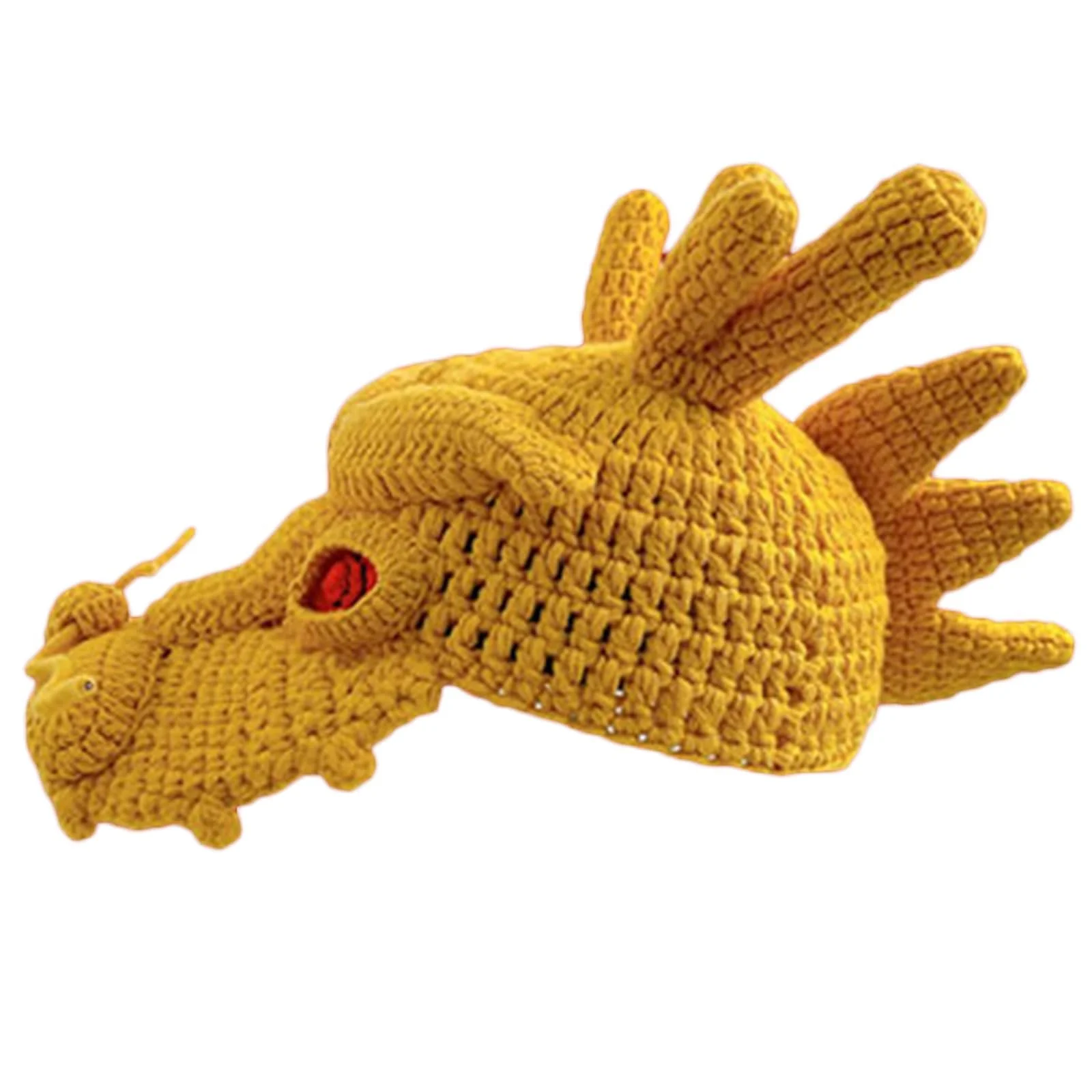 Бейсболка MHADBKH Модная плетеная вручную мультяшная китайская Loong с крючком, фото №5 Бейсболка MHADBKH Модная плетеная вручную мультяшная китайская Loong с крючком, фото №5