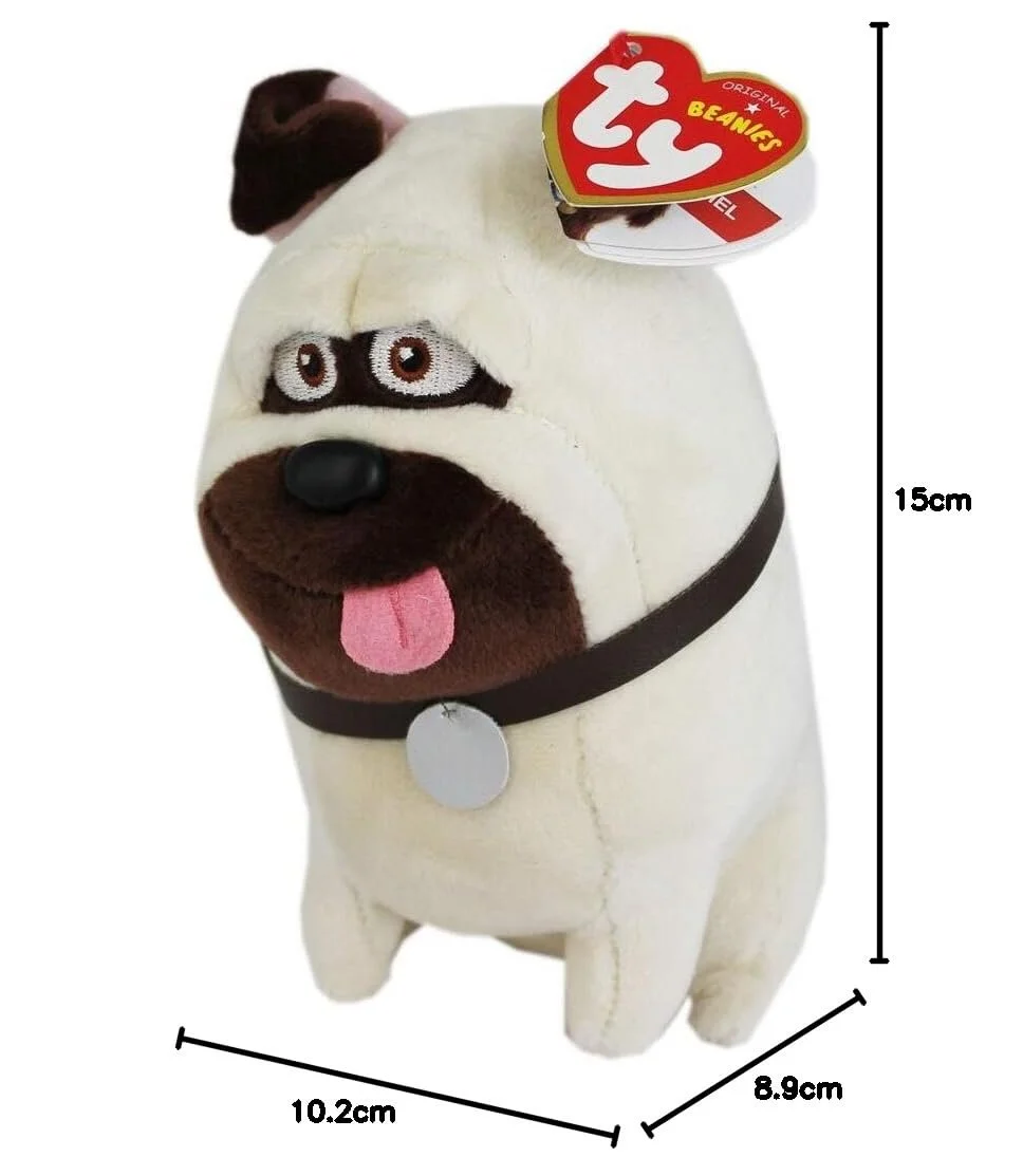 Мягкая игрушка Мопс Ty Beanie Babies серии Baby Beanies, фото №2