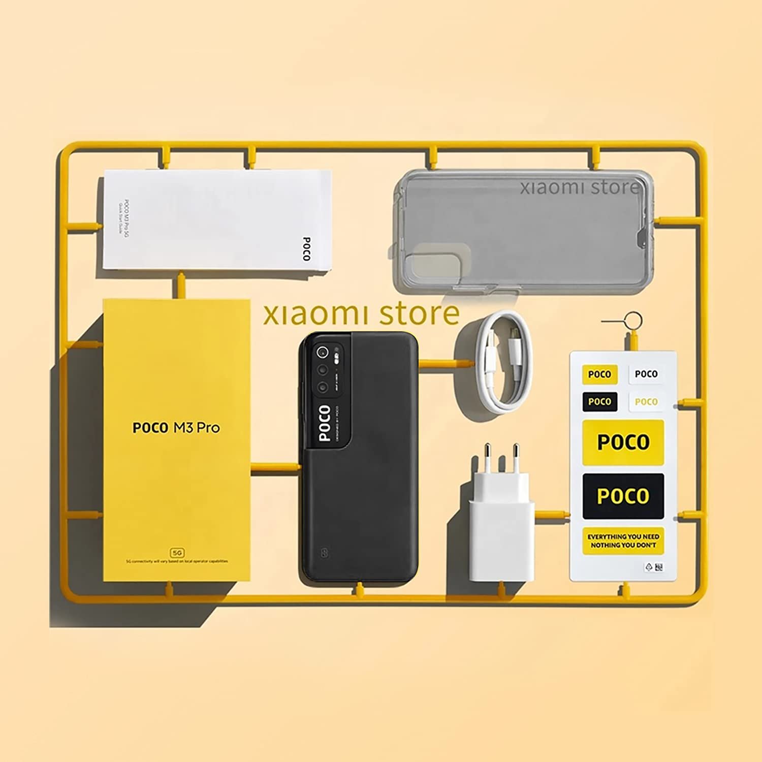 Смартфон Poco M3 Pro Dual 5G 4GB 64GB MediaTek Dimensity 700 6.5" 90 Гц FHD+ DotDisplay 5000 мАг 48 Мп AI Triple Camera Global Version Чорний, фото №8