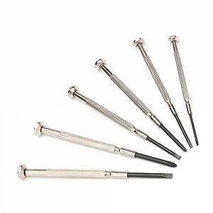 Набір викруток HRB 6-в-1 6 шт. для годинникарів synthetic.ua - Фото 1