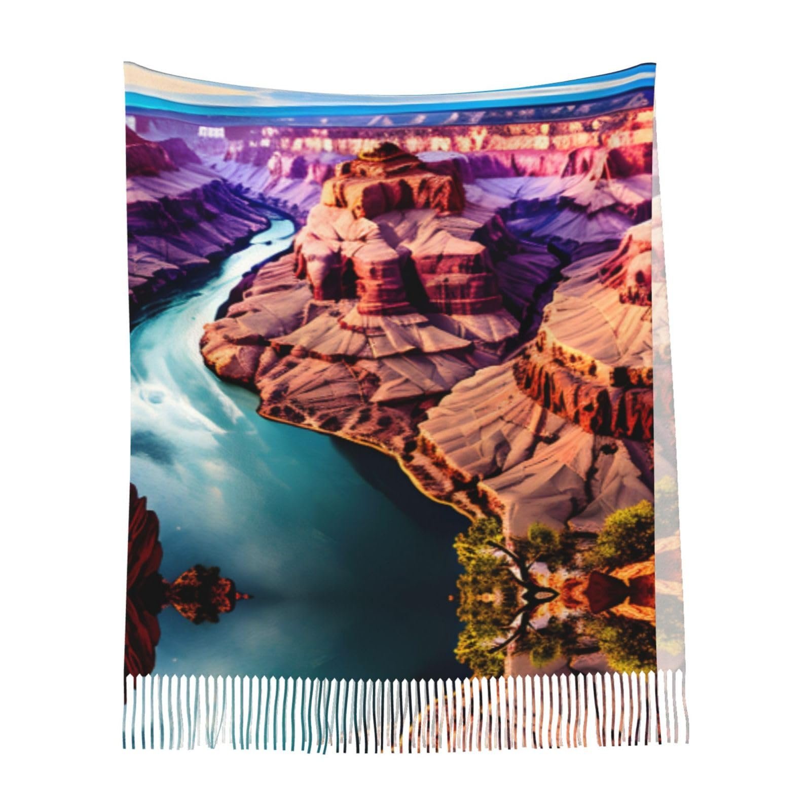 Пашміна LNNIUK Grand Canyon з принтом для жінок, фото №9