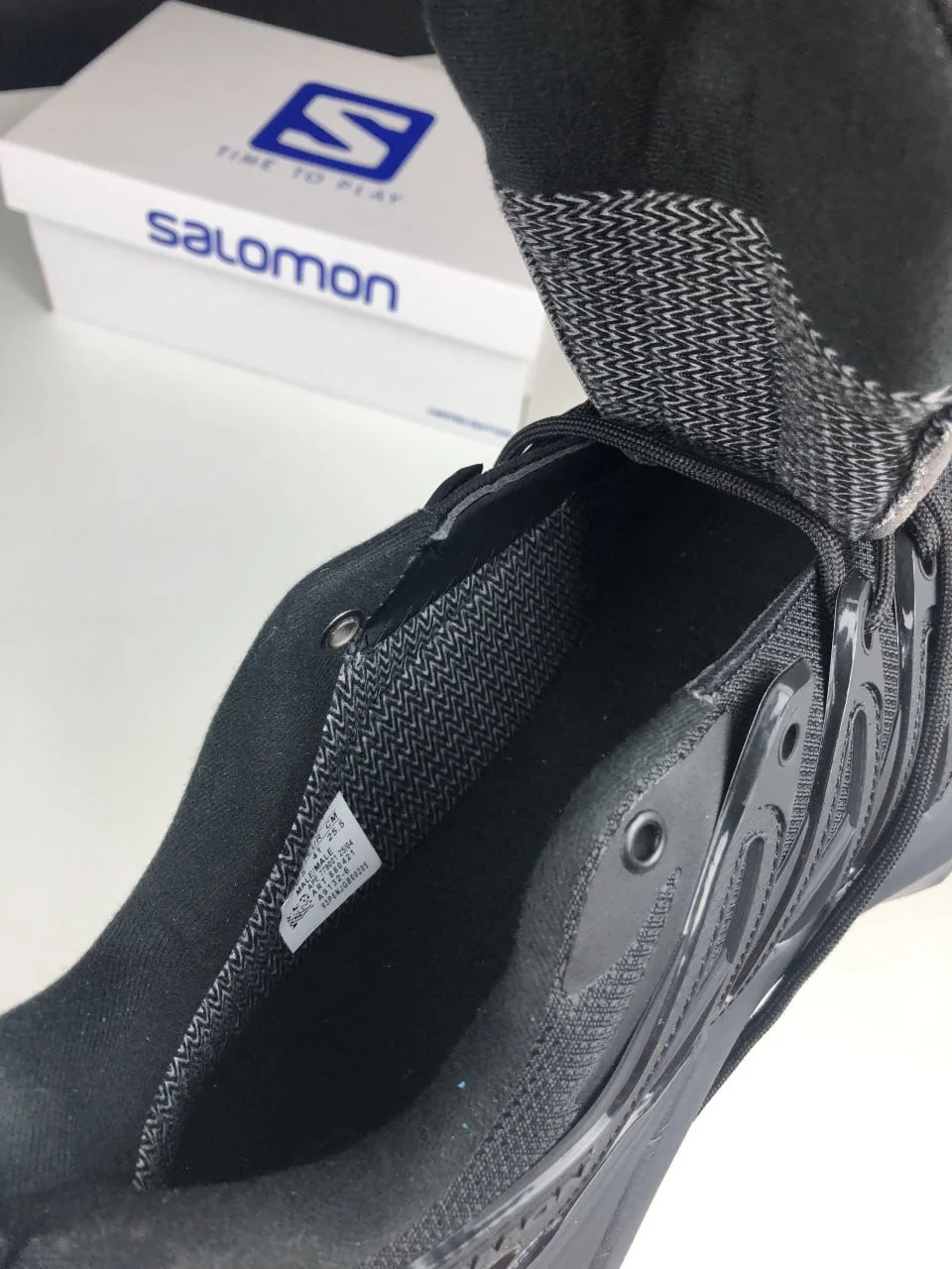 Чоловічі термо кросівки Salomon Xt Pu.Re Advanced чорні осінь зима, фото №2 Чоловічі термо кросівки Salomon Xt Pu.Re Advanced чорні осінь зима, фото №2