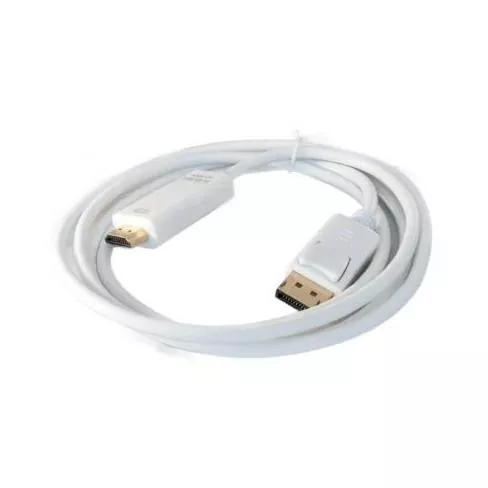 Кабель мультимедийный Display Port to HDMI 2.0m 30AVG 4Kx2K EXTRADIGITAL KBH1747, фото №1